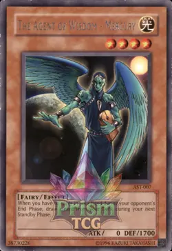 The Agent of Wisdom - Mercury rare AST-007 Yugioh - Image 1