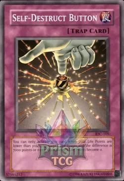 Self-Destruct Button IOC-105 Yugioh - Image 1