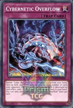Cybernetic Overflow SDCS-EN040 Yugioh - Image 1