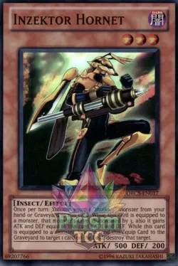 Inzektor Hornet super rare ORCS-EN017 Yugioh - Image 1