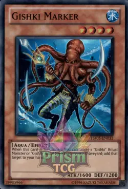 Gishki Marker super rare HA05-EN033 Yugioh - Image 1