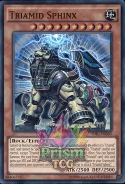 Triamid Sphinx super rare TDIL-EN030 Yugioh - Image 1