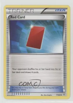 Red Card Pokemon XY Generations #71 - Image 1