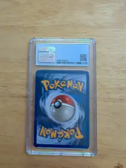 Pokemon 2003 Black Star Promo Treecko #003 Reverse Holo CGC 9.5 10 Blue Label - Image 2