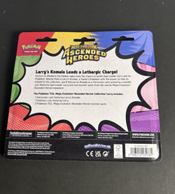 NEW Pokemon TCG Ascended Heroes 2 Pack Pokemon blister Komala Promo Sealed - Image 2