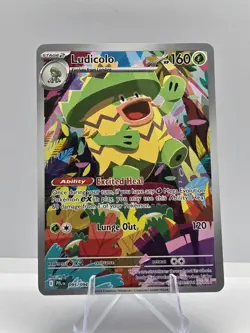 Ludicolo 095/094 Illustration Rare Phantasmal Flames Pokemon NM - Image 1