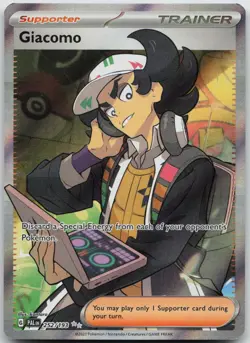 Giacomo 252/193 Ultra Rare Paldea Evolved Pokemon NM/M - Image 1