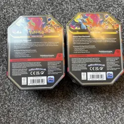 Pokemon TCG - 2 X Mega Charizard X Tins- New / Sealed In Hand ✅ - Image 4
