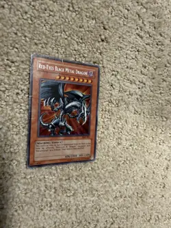 Yu-Gi-Oh! TCG Red-Eyes Black Metal Dragon FMR-001 Vintage - Image 4
