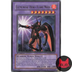 Yugioh Elemental HERO Flare Neos DP03-EN013 Rare 1st Edition MP - Image 1