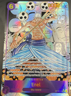 One Piece TCG English Enel (OP15-118) (Manga) - Image 1