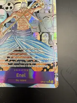 One Piece TCG English Enel (OP15-118) (Manga) - Image 2