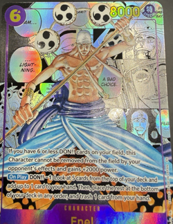 One Piece TCG English Enel (OP15-118) (Manga) - Image 4