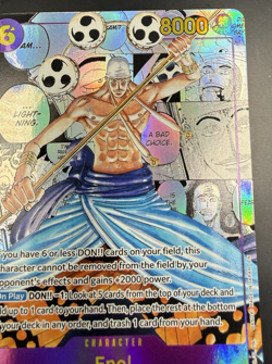 One Piece TCG English Enel (OP15-118) (Manga) - Image 5