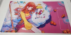 Official One Piece Nami Zeus Playmat Bandai Card Fest 24-25. - Image 1