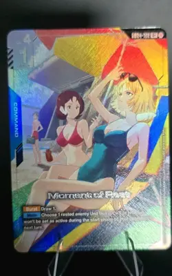 Moment Of Rest U+ GD04-102 Gundam TCG Phantom Aria - Image 1