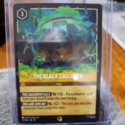 Disney Lorcana TCG The Black Cauldron 32/204 Legendary Whispers In The Well - Image 1