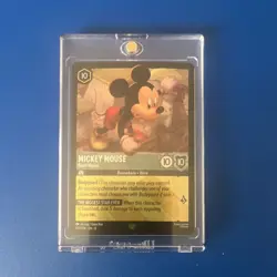 Disney Lorcana TCG Mickey Mouse-Giant Mouse 199/204 - Image 1