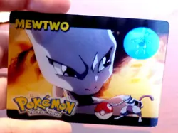 POKEMON THE FIRST MOVIE MEWTWO STRIKES BACK 1998 LENTICULAR CARD LOT OF 5 - Image 3