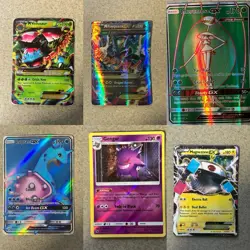 Pokemon GX/EX Card Lot (6) M Rayquaza EX, M Venusaur EX, Lapras GX + More - Image 1