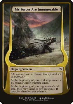 My Forces Are Innumerable Archenemy: Nicol Bolas NM Common MAGIC CARD ABUGames - Image 1