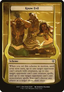 Know Evil Archenemy: Nicol Bolas NM Common MAGIC THE GATHERING CARD ABUGames - Image 1