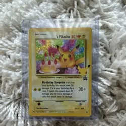 Pokemon Celebrations Promo ______'s Pikachu 24/53 Holo English Promo Card - Image 1