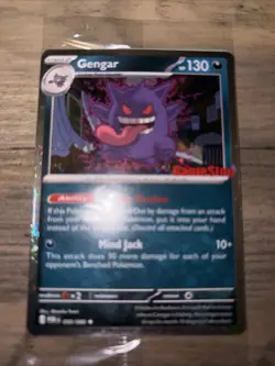 Pokemon TCG Gengar Exclusive Gamestop Promo Sealed Card Mint Condition - LIMITED - Image 2