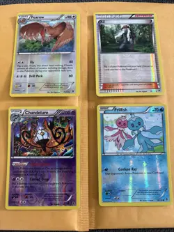 Pokemon 2016 Fates Collide Holo & Reverse Holo Card Lot LP/MP - Image 1