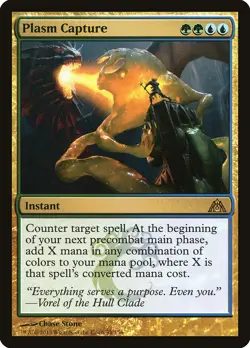Plasm Capture Dragon's Maze NM Blue Green Rare MAGIC GATHERING CARD ABUGames - Image 1