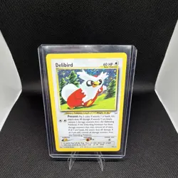 Pokemon TCG Delibird Neo Revelation 05/64 Holo Rare 60 HP Basic 2001 Card - Image 1