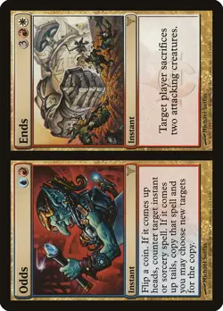 Odds and Ends Dissension NM Blue Red White Rare MAGIC GATHERING CARD ABUGames - Image 1