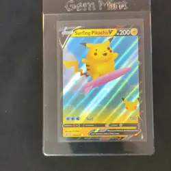 Pokemon Pikachu Card Lot V, VMAX Pokemon GO & Celebrations Holo Foil 6 Cards - Image 3