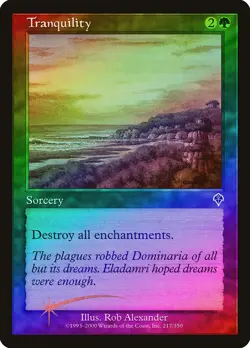 Tranquility FOIL Invasion PLD Green Common MAGIC THE GATHERING CARD ABUGames - Image 1