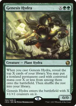 Genesis Hydra Iconic Masters NM Green Rare MAGIC THE GATHERING CARD ABUGames - Image 1