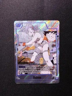Bandai Dragon Ball Super Card Game Bulma Battle FB06-035 Holo Dragon Ball - Image 1