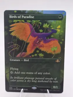 Birds of Paradise (Borderless) Dominaria Remastered Regular - Image 1