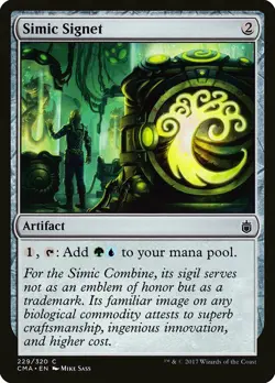 Simic Signet Commander Anthology NM Artifact Common MAGIC MTG CARD ABUGames - Image 1