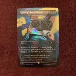 Knowby's Incantation - Zombie Apocalypse Secret Lair Drop Foil - Image 1