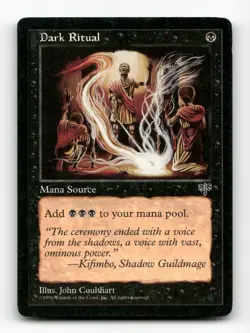 Dark Ritual Mirage # Magic the Gathering - Image 1