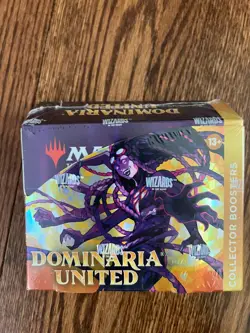 Magic: The Gathering Dominaria United Collector Booster Box SEALED 195166128245 - Image 1