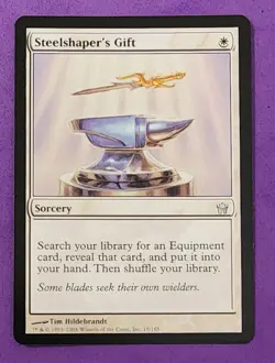 MTG Magic the Gathering - Steelshaper's Gift - Fifth Dawn NM - Image 1
