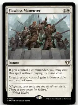 Flawless Maneuver #24 (NM) Commander Masters CMM Magic MTG - Image 1