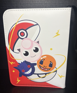 Pokemon Theme Trading Card 4 Pocket Binder Portfolio w/Stickers 7" x 9.5" x 2" - Image 2