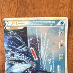 Lugia LEGEND Heartgold & Soulsilver Ultra Rare Holo 130 HP Pokemon TCG 114/123 … - Image 3