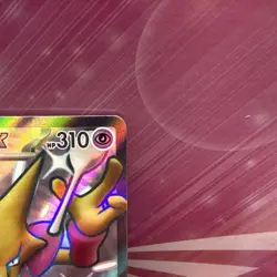 Alakazam EX 215/091 - Full Art Shiny Ultra Rare Paldean Fates Pokemon Card - NM - Image 3
