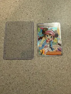 Pokemon TCG Rosa's Encouragement 123/088 Perfect Order SIR NM - Image 1