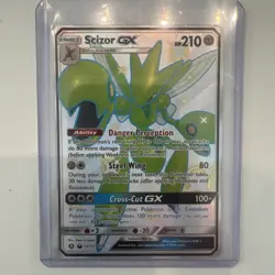 Pokemon TCG Scizor GX SV72/SV94 Hidden Fates: Shiny Vault Holo Rare 2019 NM - Image 1