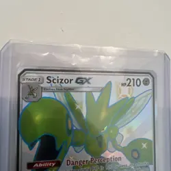 Pokemon TCG Scizor GX SV72/SV94 Hidden Fates: Shiny Vault Holo Rare 2019 NM - Image 3