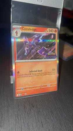 Pokemon Ceruledge Stage 1 Promo Holo Prerelease Me: Mega Evolution 014 140 HP - Image 5